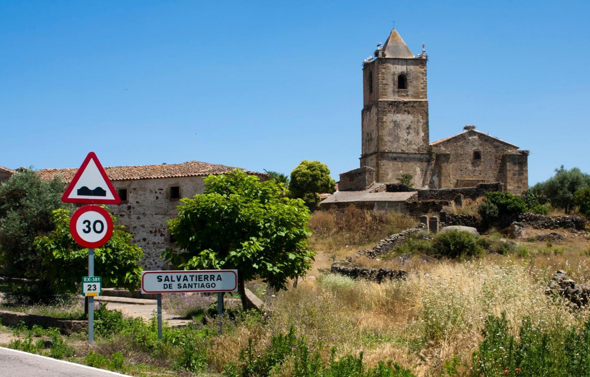 Casa Rural La Manzanilla Salvatierra de Santiago Экстерьер фото